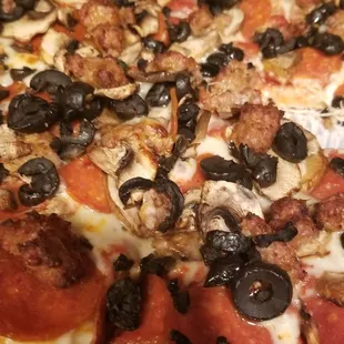 pizza, food