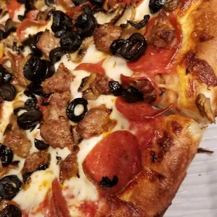 pizza, food