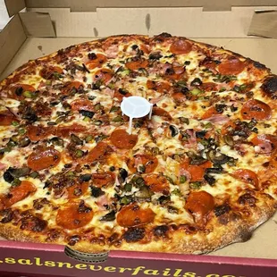pizza, food