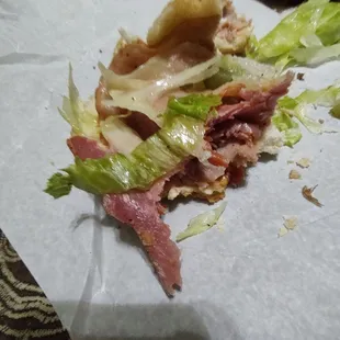 Italian with everything except tomatoes. There's almost no toppings and it was extremely oily