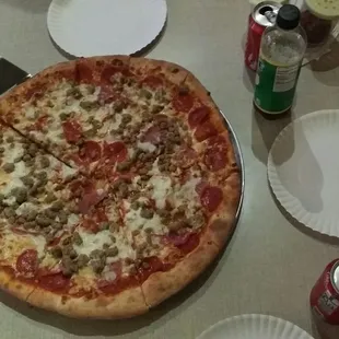 Last nights pizza at Sal's was delicious, as always!