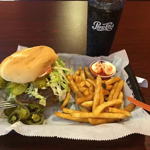 Deluxe cheese burger