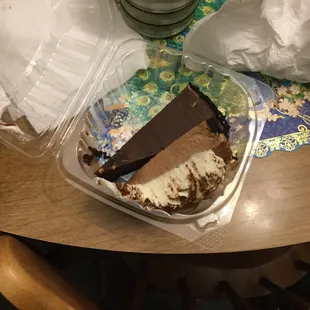 4.99 desserts frozen, tiny and falling apart.