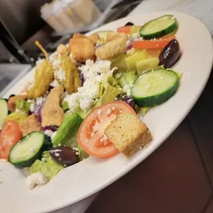 Greek salad!