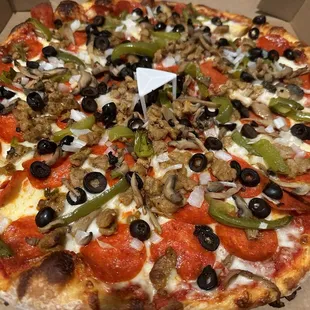 Supreme add black olives