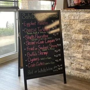 Dinner Specials