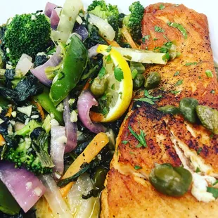 grilled fish, grilled seafood, fish, seafood, food