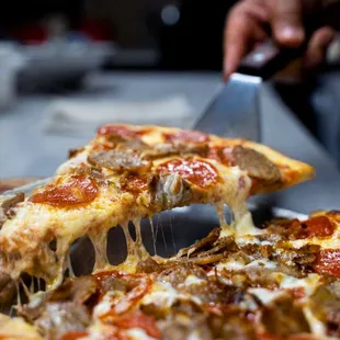 Sal's Pepperoni and Sausage Pizza