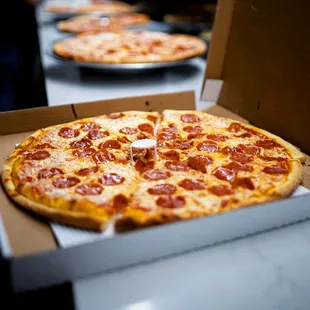 New York Style Pepperoni Pizza