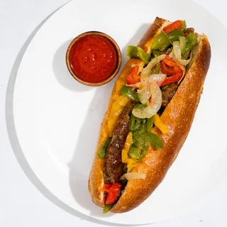 Italian Sausage & Peppers - 8"