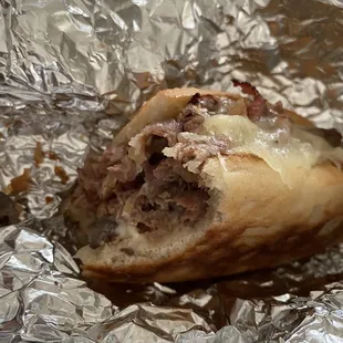 Traditional Steak and Cheese Sub!