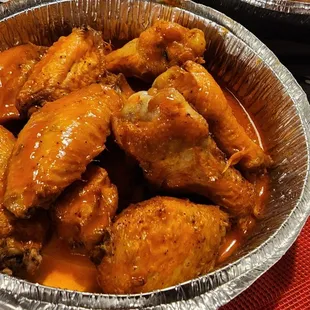 Fried wings next time will ask for fried hard.