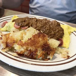 Coney omelette