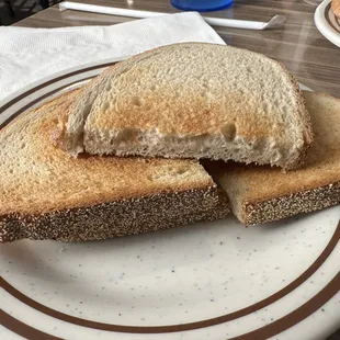 Great rye, toast