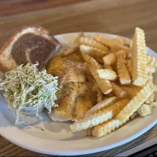 Orange roughy fish fry