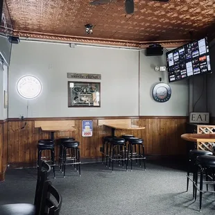 Front bar dining area