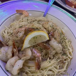 Shrimp scampi