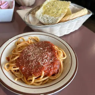 Side of spaghetti marinara