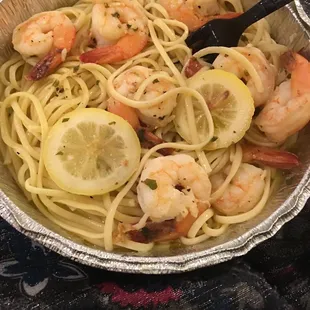 Shrimp scampi