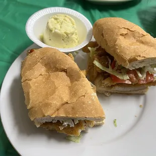 Swai poboy