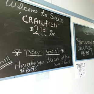 Bargain prices for really pathetic crawfish
