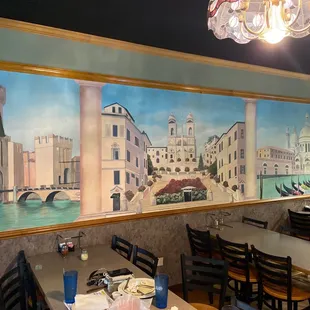 Handmade pasta with hand painted art