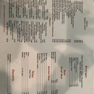 More menu
