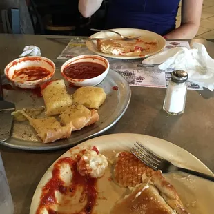 I can describe this food w one word: subpar  also the service was iffy