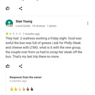 Unsatisfied customer