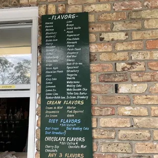 Sooooo many flavors to choose from!