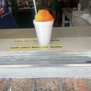 $2.70 pineapple &amp; tangerine.