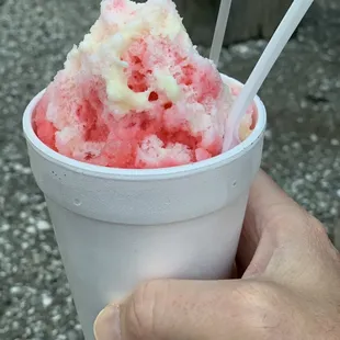 Stuffed nectar with condensed milk