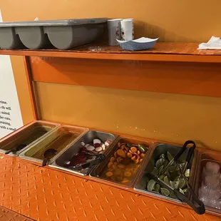 Salsa bar