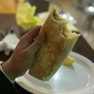 Bean and cheese super rico