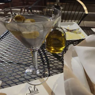 Dirty Martini &amp; bread. TGIF!!