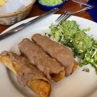 Flautas De Papa, sin crema ni queso (vegano) - delicioso