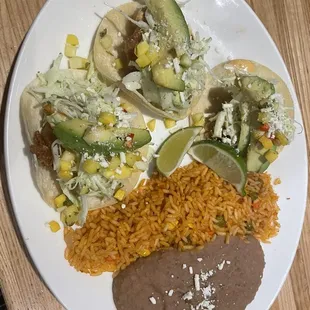 Shrimp and Avocado tacos