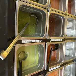 Salsa bar