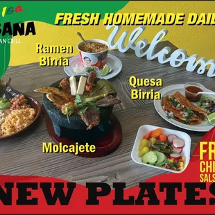 plates of food