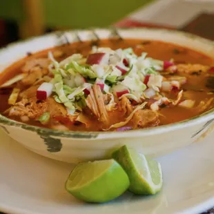 just had the best pozole in town  CAME EAT ENJOY