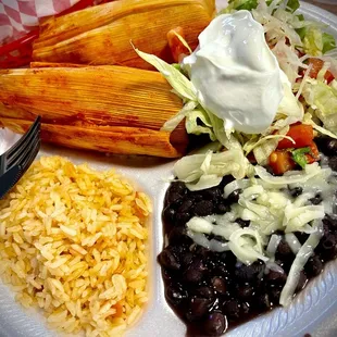 Tamale Plate