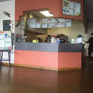 The (mostly) ladies behind the counter are a well oiled machine, cranking out lunchtime food bullets por los chicos.