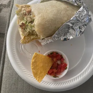 I was able build my Build Your Own Burrito and it is amazing!