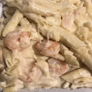 Shrimp and Scallop (?) Alfredo