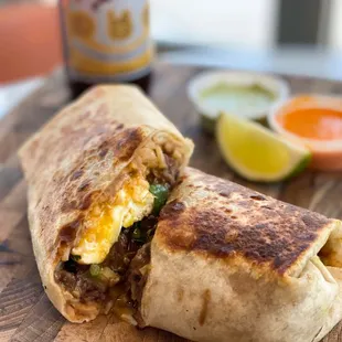 Campeón Burrito, the best. Winner of top 10 Burritos in the US by USA Today.