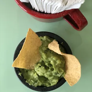 The Guacamole is out of this world and made from scratch!