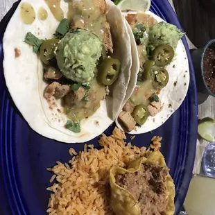 Grilled Chicken Carbon Tacos