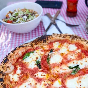 Delicious pizza! Love the thin crust