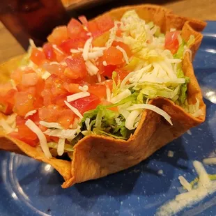 Taco Salad with chicken
