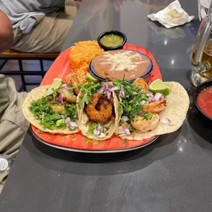Shrimp taco